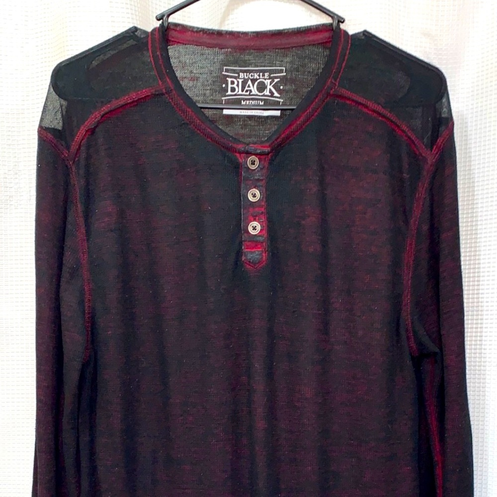 Buckle Black Men’s Medium Shirt